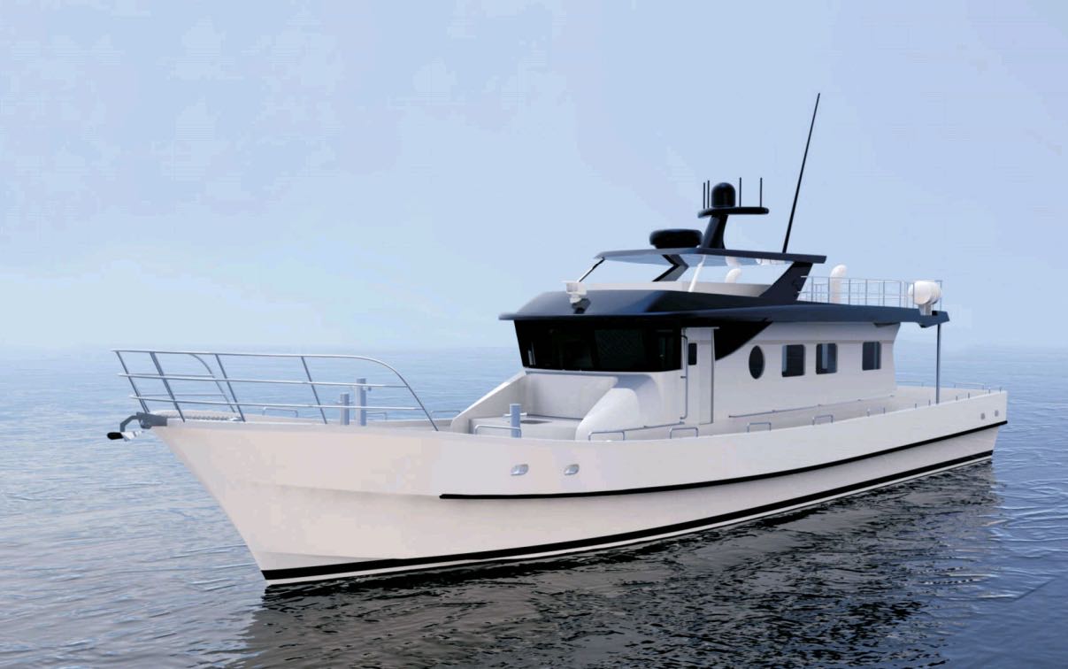 Hansheng 58 Flybridge Fishing for sale